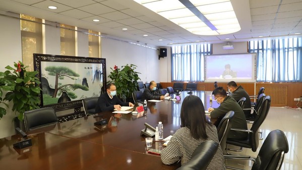 學校參加2023屆全國普通高校畢業生就業創業工作網絡視頻會議